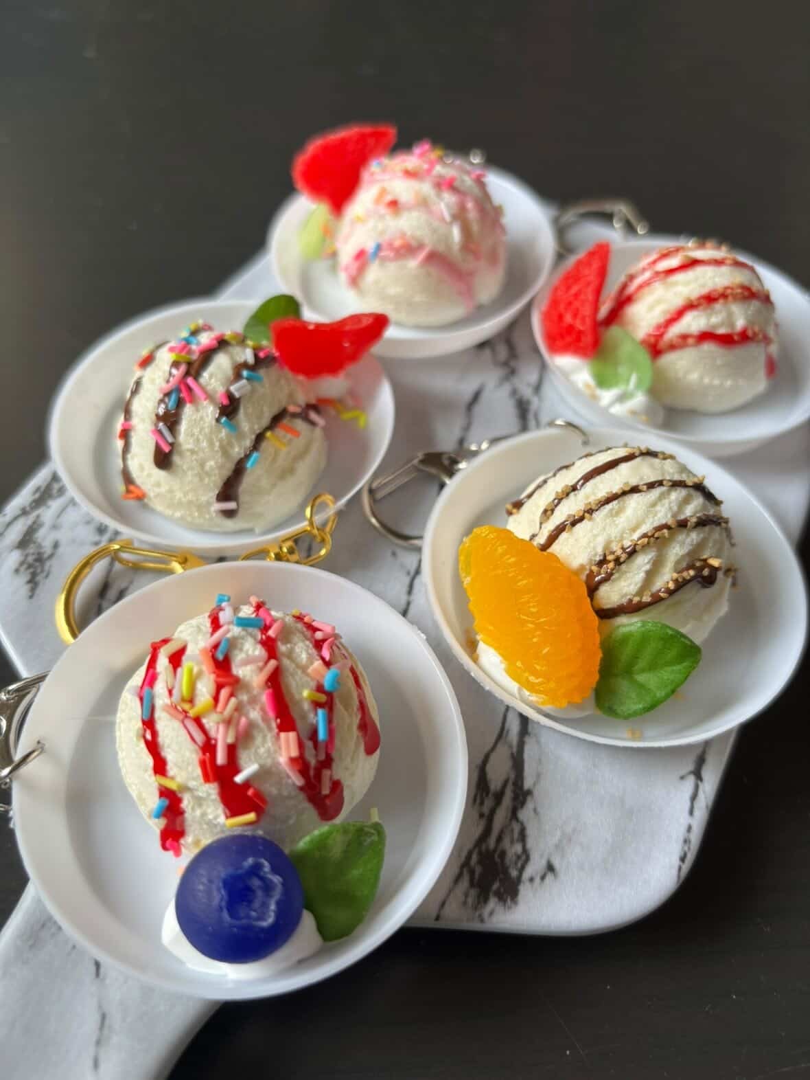 [アイスクリームキーホルダーの画像]