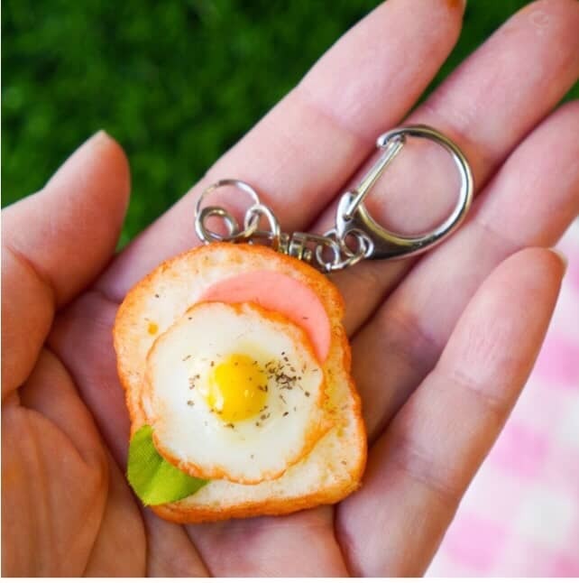 [トーストキーホルダーの画像]